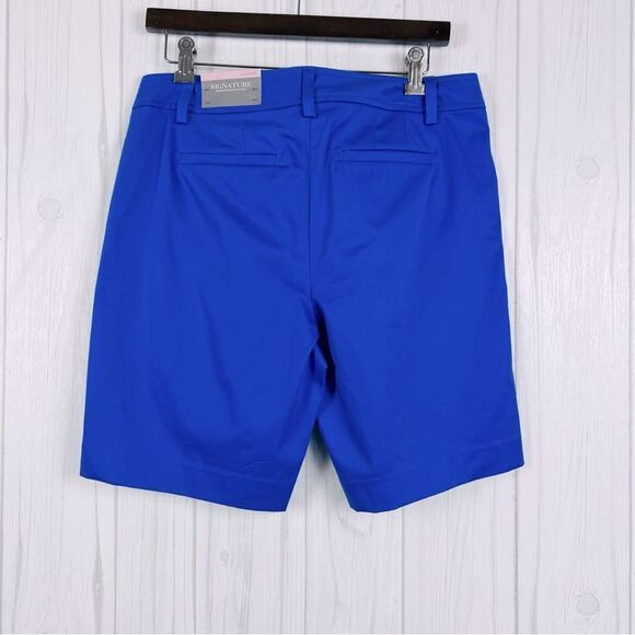 New Ann Taylor Short Blue Size 8 Petite - Picture 2 of 4